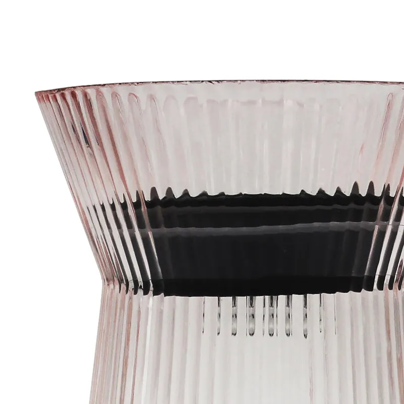 Sunshine Passion Solar lantern extérieur Rose verre