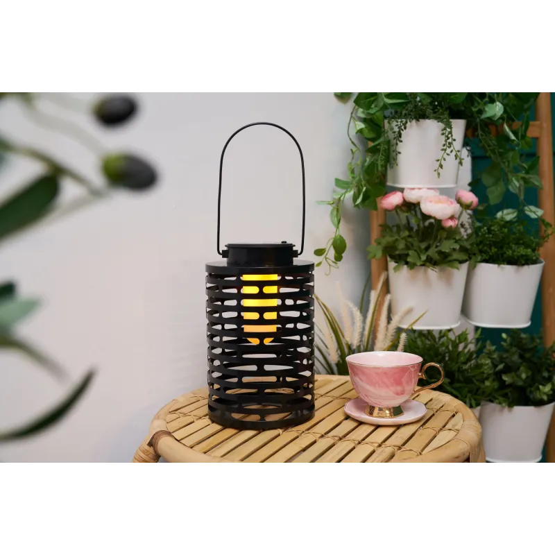 Sunshine Lover Solar earth spike Extérieur Noir métal