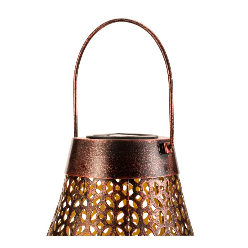 Sunshine Wish Solar lantern extérieur cuivre métal