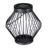 Sunshine Hope Solar lantern ext Gris Métal