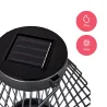 Sunshine Hope Solar lantern ext Gris Métal