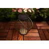 Sunshine Hope Solar lantern ext Gris Métal