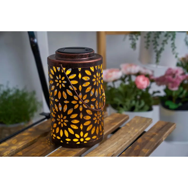 Sunshine Grace Solar lantern extérieur Cuivre métal