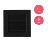 Sunshine Mood Solar earth spike ext Kit de 4 Noir synthétique
