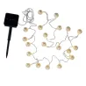 Sunshine Glamour Solar light chain Ext Argent/Noir métal/synthétique