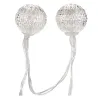 Sunshine Glamour Solar light chain Ext Argent/Noir métal/synthétique