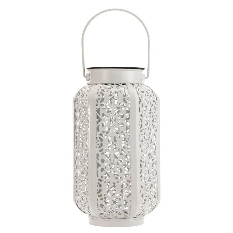 Sunshine Kiss Solar lantern extérieur Blanc métal