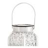 Sunshine Kiss Solar lantern extérieur Blanc métal