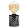 Crystal Smoke Lampe à poser max20W E27 Verre fumé 230V Verre