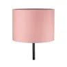 Grand Reverie Lampadaire max20W E27 Noir/Rose 230V Tissu/métal