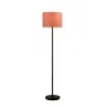 Grand Reverie Lampadaire max20W E27 Noir/Rose 230V Tissu/métal