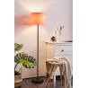 Grand Reverie Lampadaire max20W E27 Noir/Rose 230V Tissu/métal