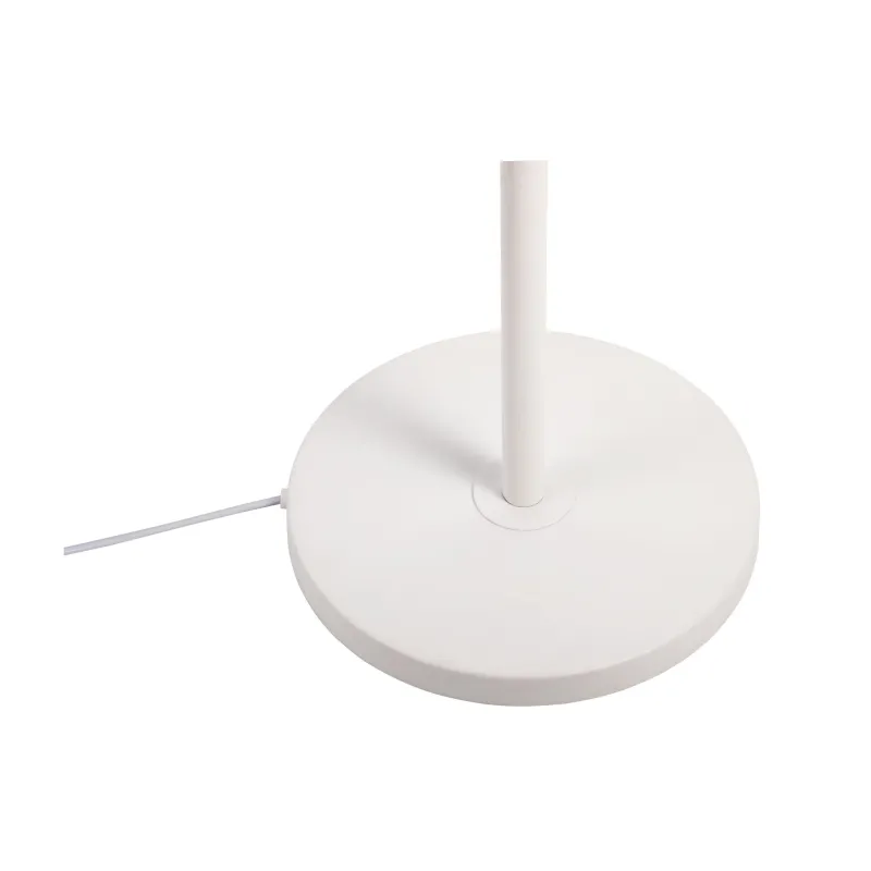 Grand Romance Lampadaire max20W E27 Blanc/Beige 230 V tissu/métal/bois