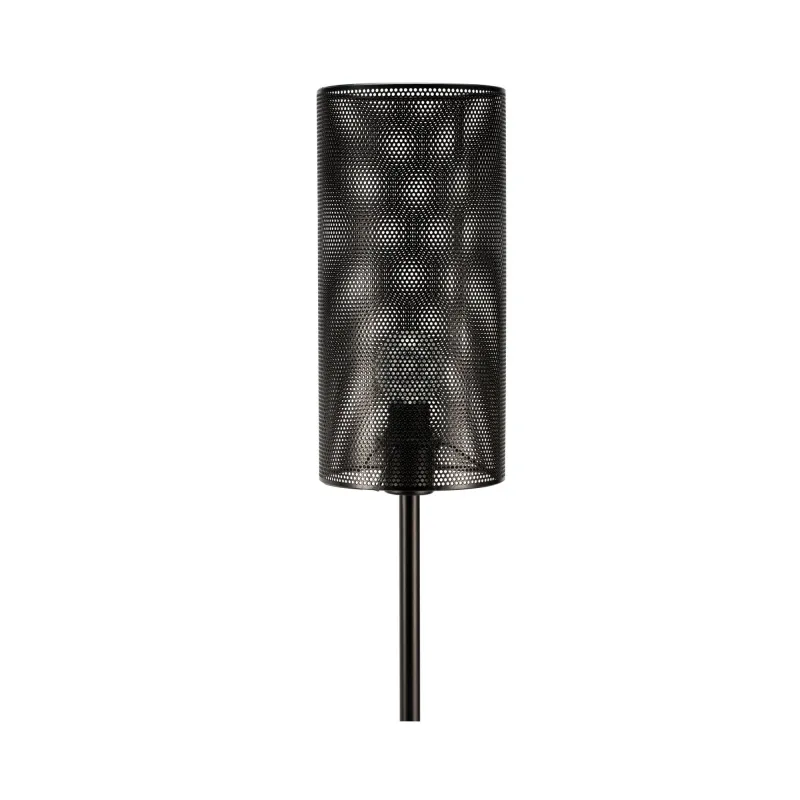 Black Mesh Lampadaire max20W E14 Noir 230V Métal
