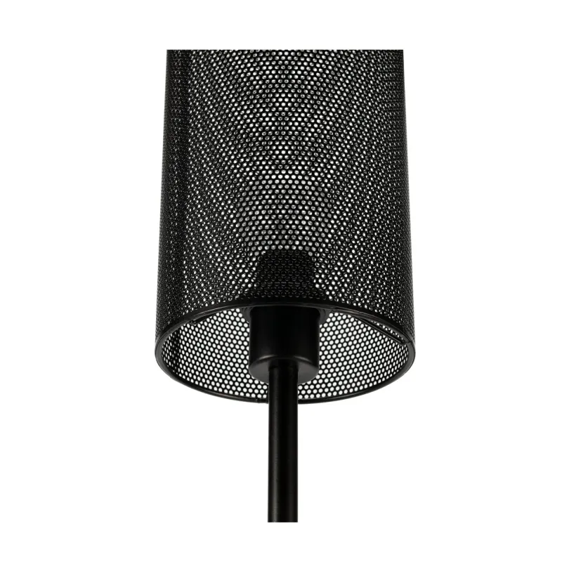 Black Mesh Lampadaire max20W E14 Noir 230V Métal