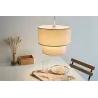 Soft Shine Suspension max20W E27 Beige 230V tissu