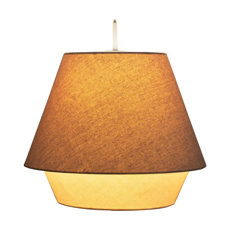 Noble Delight Suspension max20W E27 Gris 230V tissu