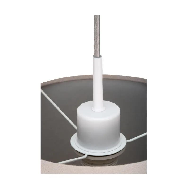 Noble Delight Suspension max20W E27 Gris 230V tissu