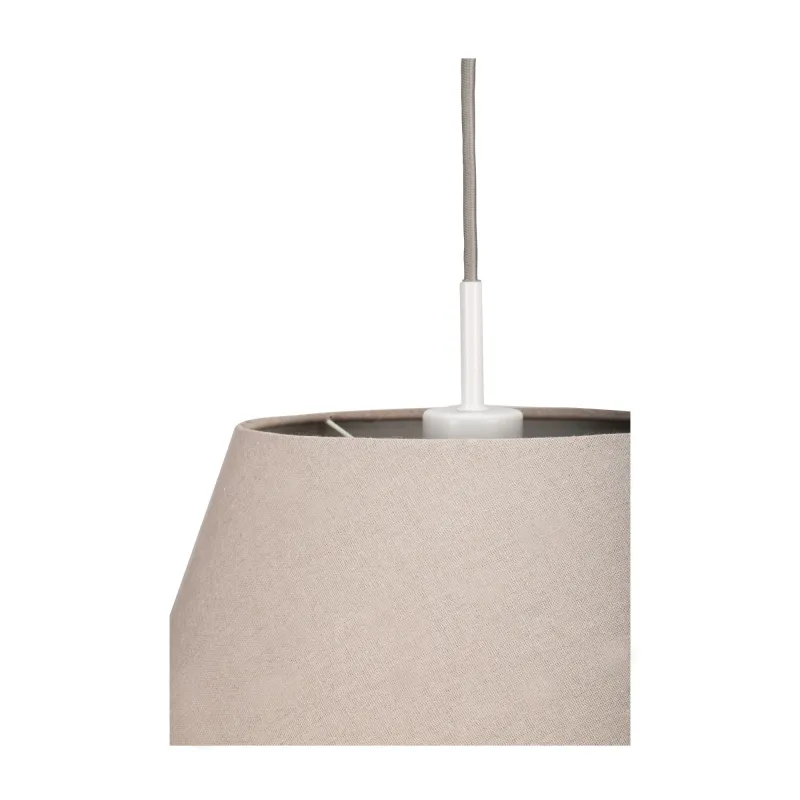 Noble Delight Suspension max20W E27 Gris 230V tissu