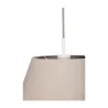 Noble Delight Suspension max20W E27 Gris 230V tissu
