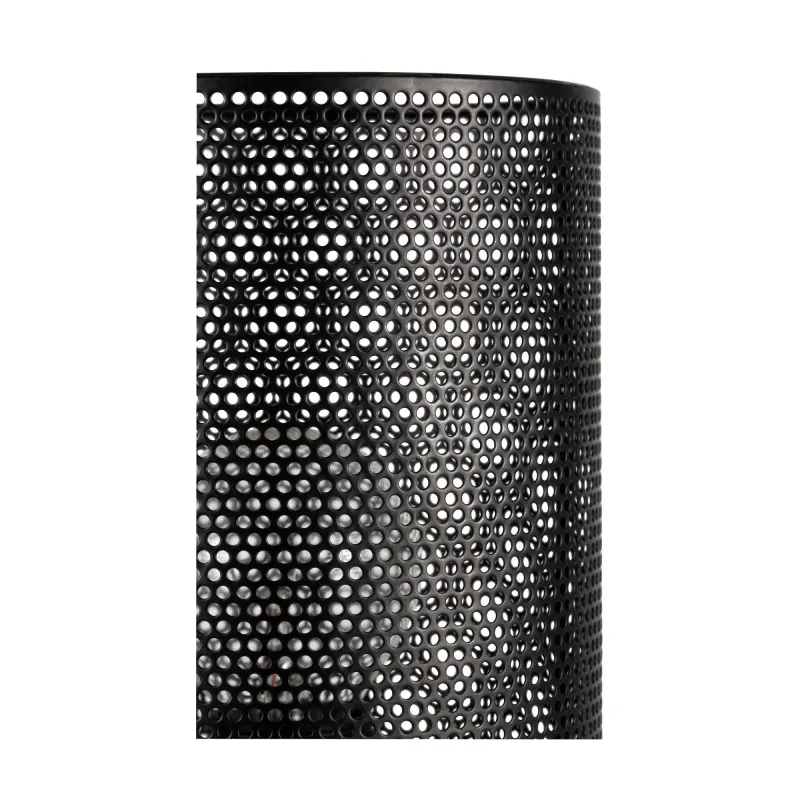 Black Mesh Lampe à poser max20W E14 Noir 230V Métal