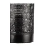 Black Mesh Lampe à poser max20W E14 Noir 230V Métal