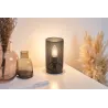 Black Mesh Lampe à poser max20W E14 Noir 230V Métal