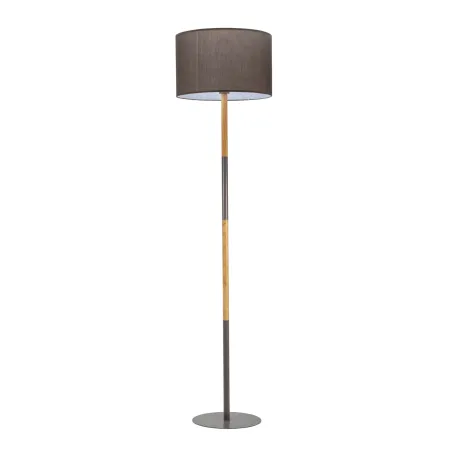 Grand Purity lampadaire max20W E27 Gris/Esthétique bois 230 V tissu/métal