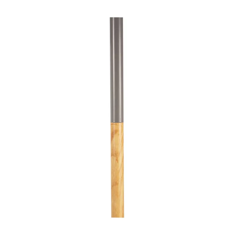 Grand Purity lampadaire max20W E27 Gris/Esthétique bois 230 V tissu/métal