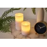 Cosy Lilac Candle Bougie de cire x2 Kit Minuterie pile Lilas Cire