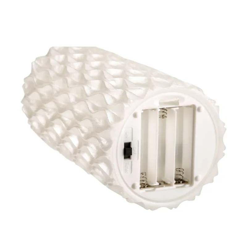 Cosy Pearl Candle Bougie de cire x2 Kit Minuterie pile Blanc Cire