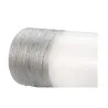 Cosy Lights Candle Bougie de cire x2 Kit Minuterie pile Blanc/Argent Cire