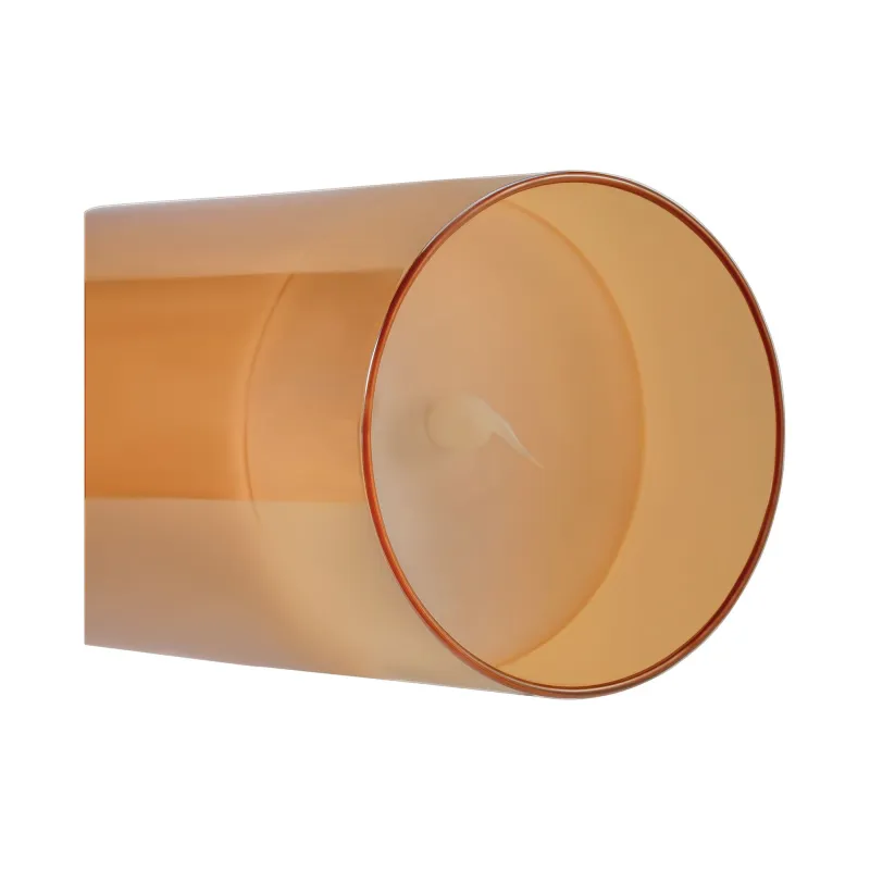 Classy Golden Candle Bougie de cire x2 Kit Minuterie pile Doré Verre/Cire