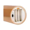 Classy Golden Candle Bougie de cire x2 Kit Minuterie pile Doré Verre/Cire