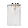 Gleaming White Suspension max20W E27 Verre/Chromr 230V Verre