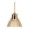 Gleaming Gold Suspension max25W E27 Verre/Doré/Laiton 230V Verre