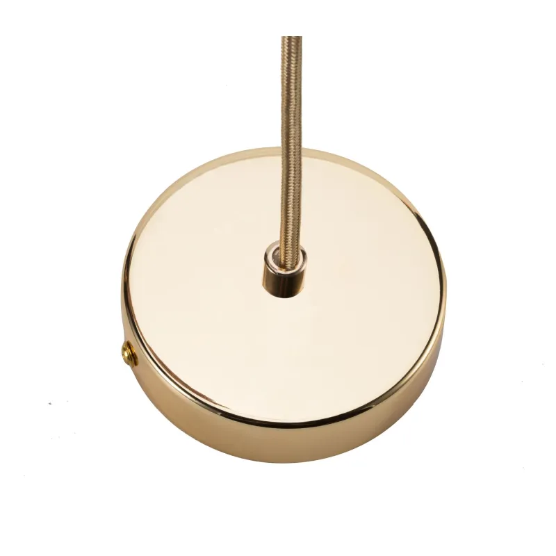 Gleaming Gold Suspension max25W E27 Verre/Doré/Laiton 230V Verre