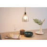 Gleaming Gold Suspension max25W E27 Verre/Doré/Laiton 230V Verre