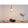 Gleaming Gold Suspension max25W E27 Verre/Doré/Laiton 230V Verre