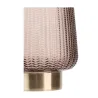 Fancy Glamour lampe à poser mobile Minuterie pile Gris Verre/métal