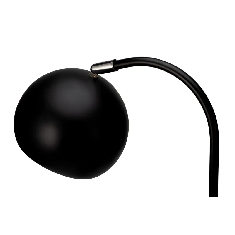 Lampe à poser True Love max40W E14 Noir 230V Métal