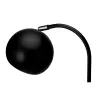 Lampe à poser True Love max40W E14 Noir 230V Métal