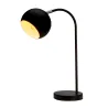 Lampe à poser True Love max40W E14 Noir 230V Métal
