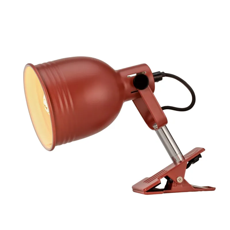 Spot pince Clip of Glow max25W E14 Brun 230V Métal