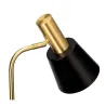 Lampadaire Grand Elegance max25W E27 Noir/Doré 230V Métal