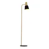 Lampadaire Grand Elegance max25W E27 Noir/Doré 230V Métal