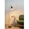 Lampadaire Grand Elegance max25W E27 Noir/Doré 230V Métal