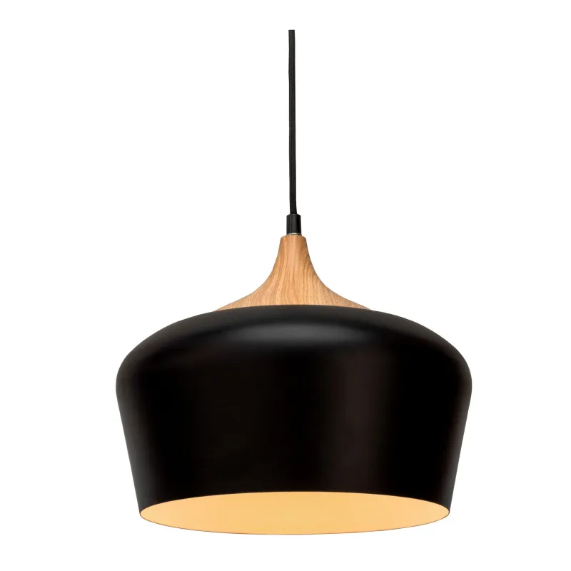 Noir/Esthétique bois 230V Métal Noir/Esthétique bois 230V Métal