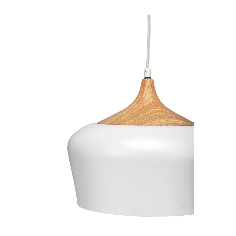 Blanc/Esthétique bois 230V Métal Blanc/Esthétique bois 230V Métal