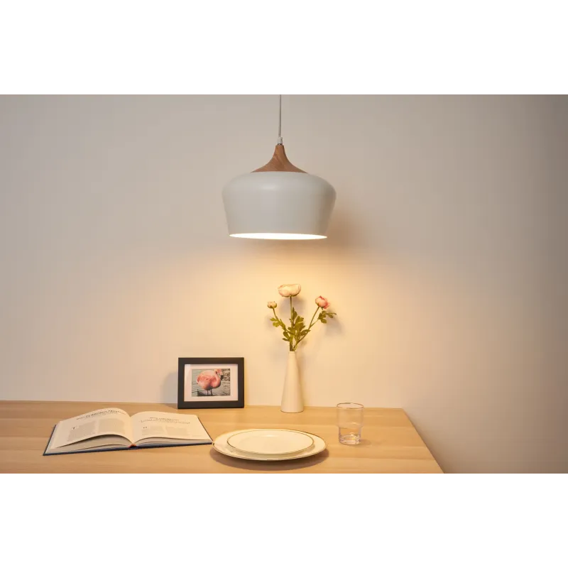 Blanc/Esthétique bois 230V Métal Blanc/Esthétique bois 230V Métal